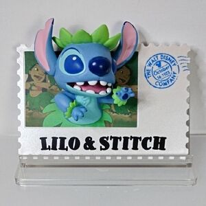 Miniso Disney Retro Stamp Lilo & Stitch Magnet with Stand Blind Box Collectible